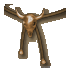 Metal buffalo